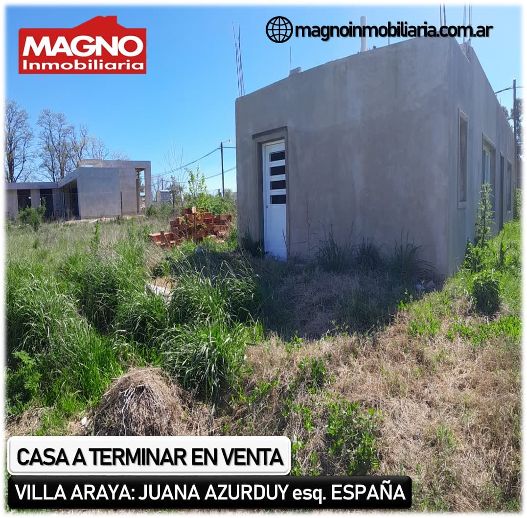 Casa a terminar en Villa Araya - 7