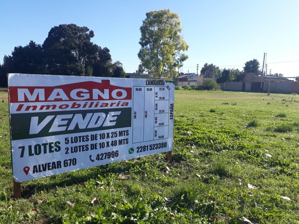 7 LOTES EN VENTA EN ESPAÑA y LAMADRID